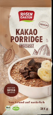 Rosengarten Kakao-Porridge