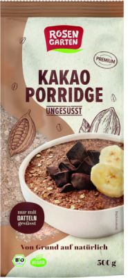 Rosengarten Kakao-Porridge