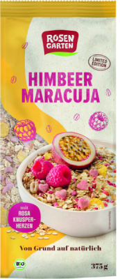 Rosengarten Himbeer-Maracuja-Müsli