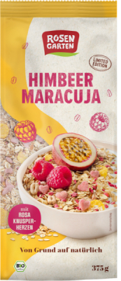 Rosengarten Himbeer-Maracuja-Müsli