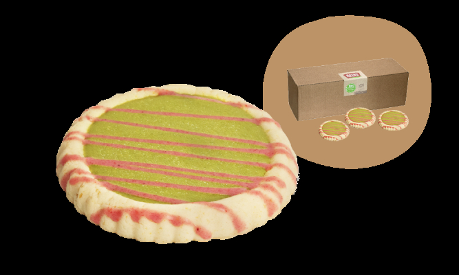 Rosengarten Matcha-Tartelette