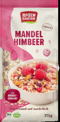 Rosengarten Mandel-Himbeer-Müsli