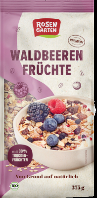 Rosengarten Waldbeeren-Früchte-Müsli