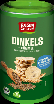 Rosengarten Dinkels Kümmel Cracker
