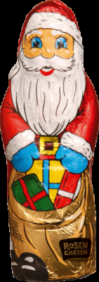 Rosengarten Vollmilch-Schoko-Weihnachtsmann in Stanniolpapier