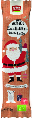 Rosengarten Zartbitter-Schoko-Lolly Nikolaus