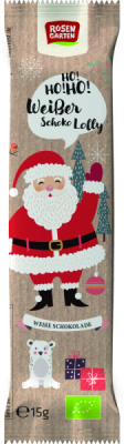 Rosengarten Weißer Schoko-Lolly Nikolaus