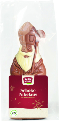 Rosengarten Vollmilch-Schoko-Nikolaus mit Bischofsmütze
