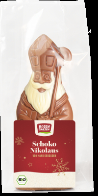 Rosengarten Vollmilch-Schoko-Nikolaus mit Bischofsmütze