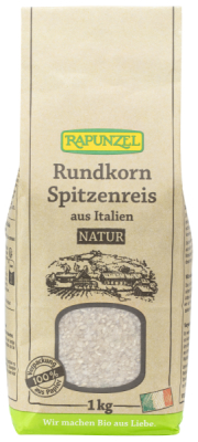 Rapunzel Rundkorn Spitzenreis natur / Vollkorn