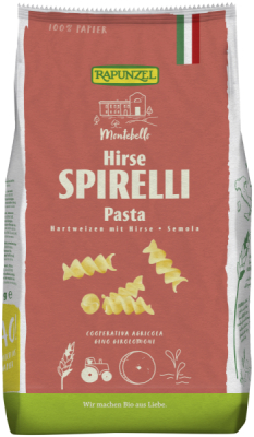 Rapunzel Spirelli mit Hirse Semola