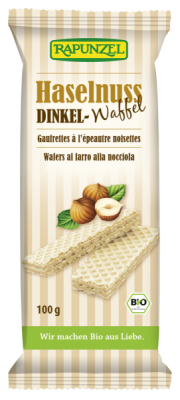 Rapunzel Dinkel-Waffeln Haselnuss