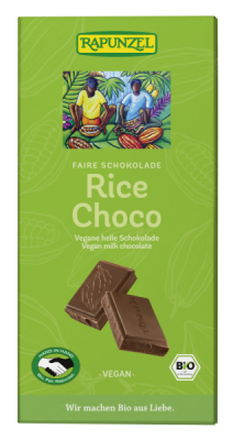 Rapunzel Rice Choco vegane helle Schokolade HIH