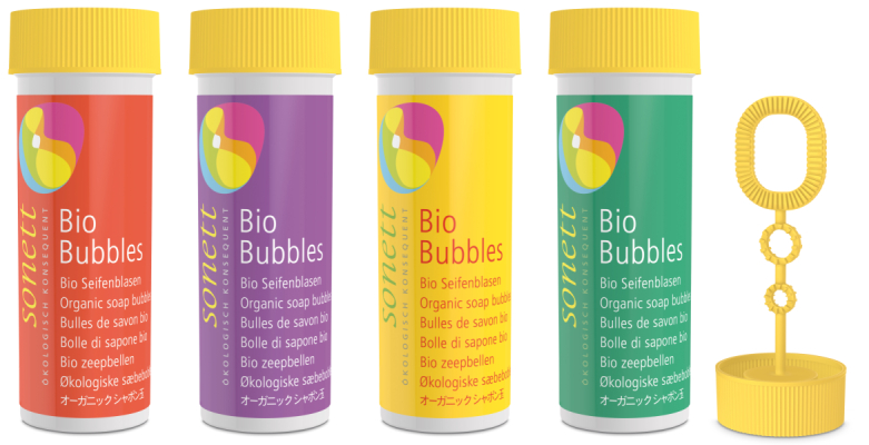 SONETT Bio Bubbles Bio Seifenblasen
