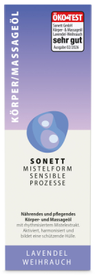 SONETT MISTELFORM. SENSIBLE PROZESSE Körper- und Massageöl Lavendel-Weihrauch