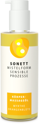 SONETT MISTELFORM. SENSIBLE PROZESSE Körper- und Massageöl Myrthe-Orangenblüte