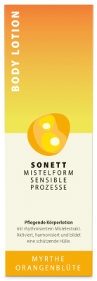 SONETT MISTELFORM. SENSIBLE PROZESSE Body Lotion Myrthe-Orangenblüte