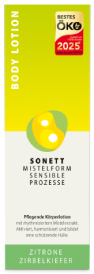 SONETT MISTELFORM. SENSIBLE PROZESSE Body Lotion Zitrone-Zirbelkiefer