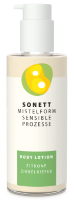 SONETT MISTELFORM. SENSIBLE PROZESSE Body Lotion Zitrone-Zirbelkiefer
