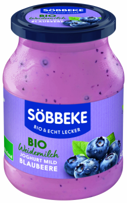 Söbbeke Bio Weidemilch Joghurt Blaubeere