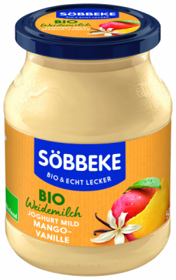 Söbbeke Bio Weidemilch Joghurt Mango-Vanille
