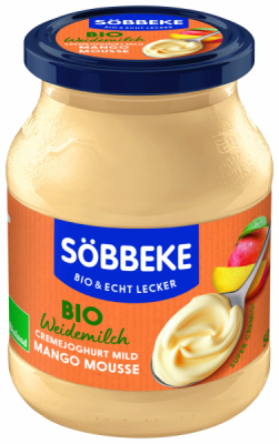 Söbbeke Bio Weidemilch Joghurt mild Mango Mousse