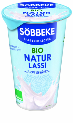 Söbbeke Bio Natur Lassi gesüßt 3,5% Fett