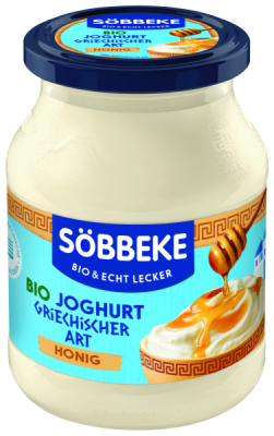 Söbbeke Bio Joghurt Griechischer Art Honig 7,5 % Fett