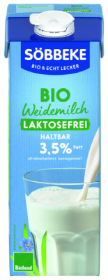 Söbbeke Haltbare Bio Weidemilch laktosefrei 3,5 % Fett
