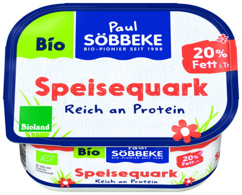 Söbbeke Bio Speisequark 20 % Fett i. Tr.