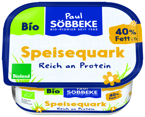 Söbbeke Bio Speisequark 40 % Fett i. Tr.