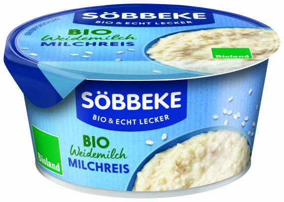 Söbbeke Bio Weidemilch Milchreis