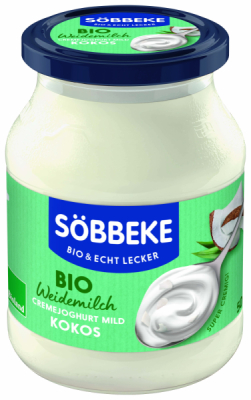 Söbbeke Bio Weidemilch Joghurt mild Kokos 7,5 % Fett