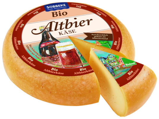 Söbbeke Bio Schnittkäse Altbierkäse 50 % Fett i. Tr.