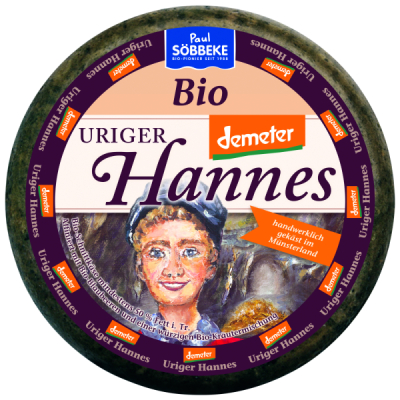 Söbbeke Bio Schnittkäse Uriger Hannes 50 % Fett i. Tr.
