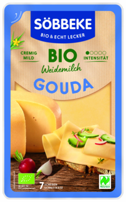 Söbbeke Bio Weidemilch Gouda Scheiben