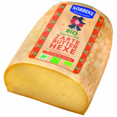Söbbeke Bio Schnittkäse Zarte Butterhexe 50 % Fett i. Tr.