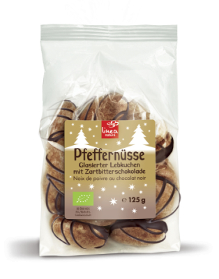 Linea Natura Pfeffernüsse schokoliert