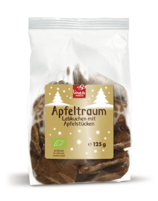 Linea Natura Apfeltraum -Lebkuchen mit getrockneten Apfelstücke
