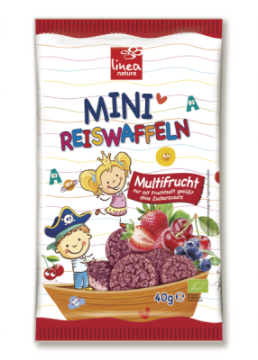 Linea Natura Mini Reiswaffeln Multifrucht