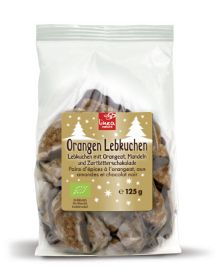 Linea Natura Orangen Lebkuchen mit ZB Schokolade