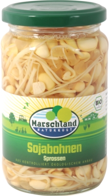 Sojabohnensprossen