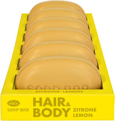 Made by Speick Bionatur Soap Bar Hair + Body Seife Zitrone