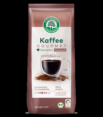 LEBENSBAUM Kaffee Gourmet, klassisch, gemahlen