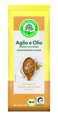 LEBENSBAUM Aglio e Olio  Mediterrane Küche