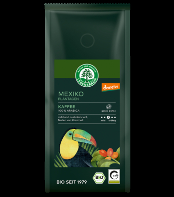 LEBENSBAUM Mexiko Plantagen Kaffee, ganze Bohne