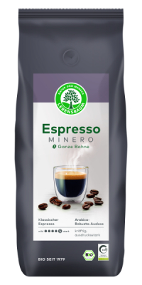 LEBENSBAUM Espresso Minero, ganze Bohne