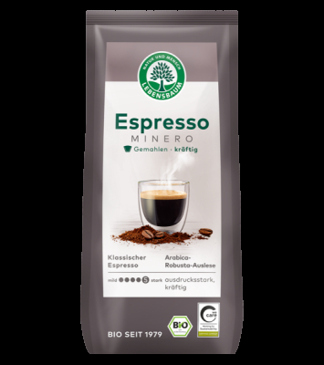 LEBENSBAUM Espresso Minero, gemahlen