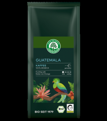 LEBENSBAUM Guatemala Kaffee, gemahlen