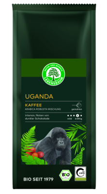 LEBENSBAUM Uganda Kaffee, gemahlen